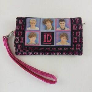 1D One Direction Card Wallet Wristlet Harry Liam Zayn Louis Niall Global READ